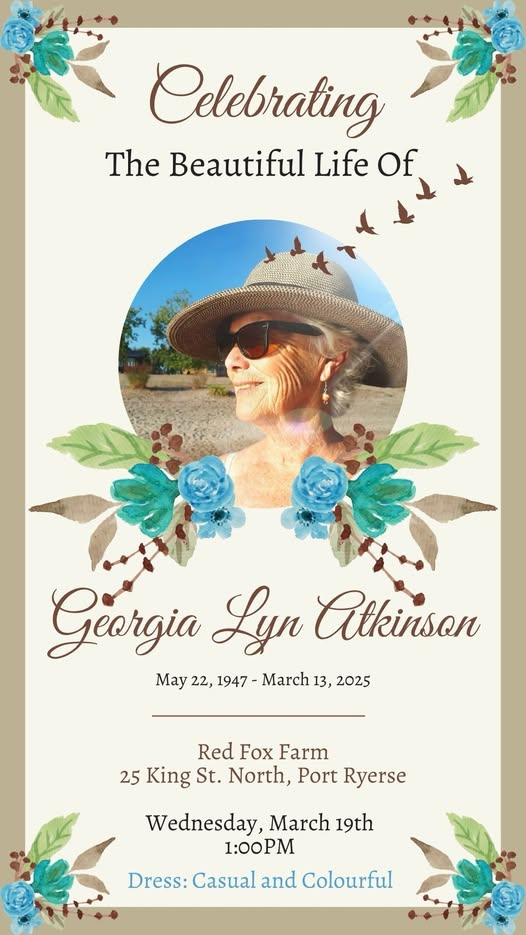 Georgia Lyn Atkinson Whitby, Ontario Death, Obituary: Georgia Lyn Atkinson Has Passed Away